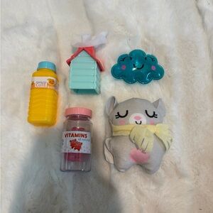 Cute Plush Toy and Accessories Set